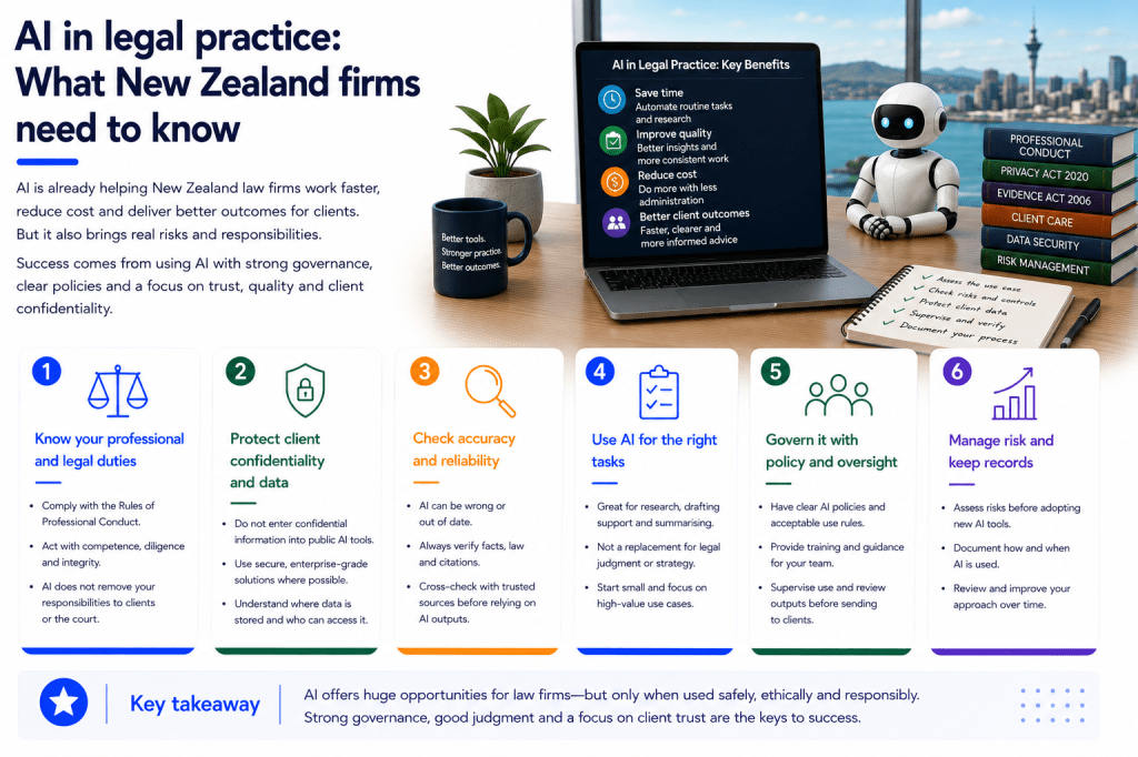 AI in Legal Practice: What New Zealand Firms Need to&nbsp;Know