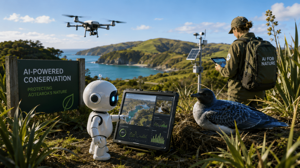 New Zealand conservation project shows practical value from AI-enabled&nbsp;tools