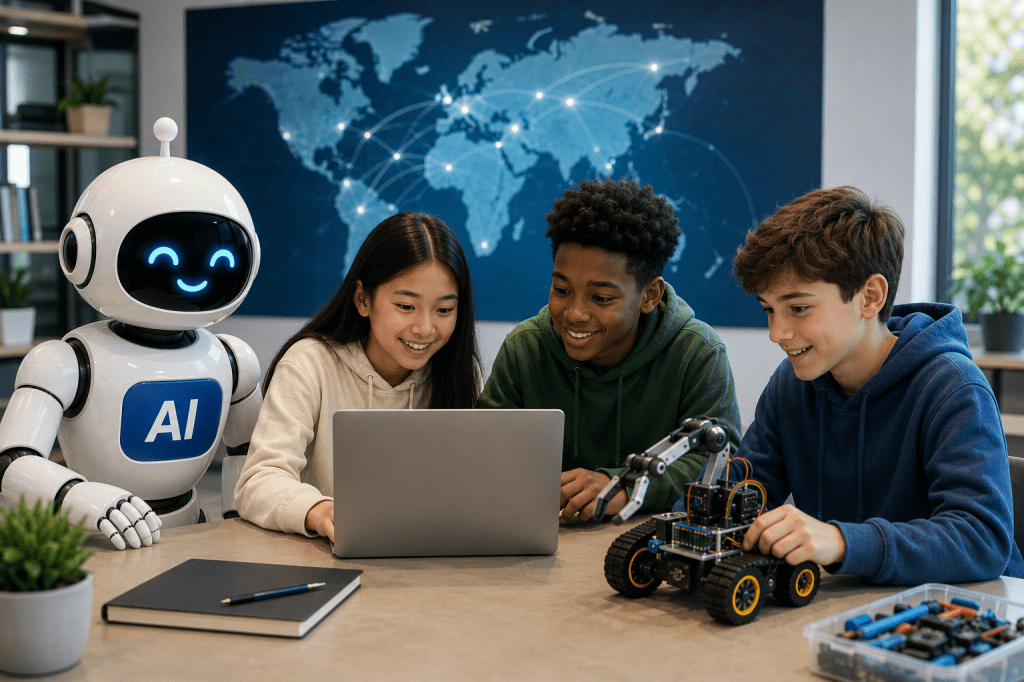 AI robotics learning platform to reach students in 190&nbsp;countries