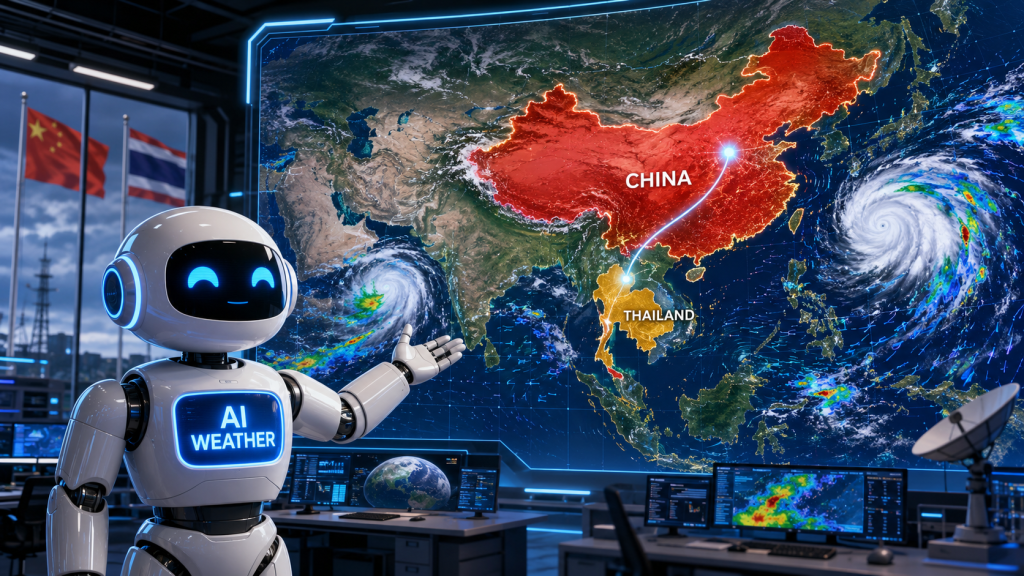 China and Thailand launch AI weather-warning&nbsp;laboratory