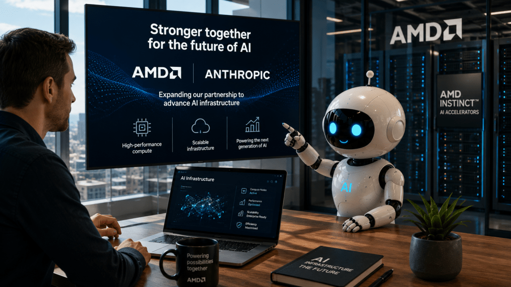 AMD expands partnership with Anthropic to strengthen AI&nbsp;infrastructure