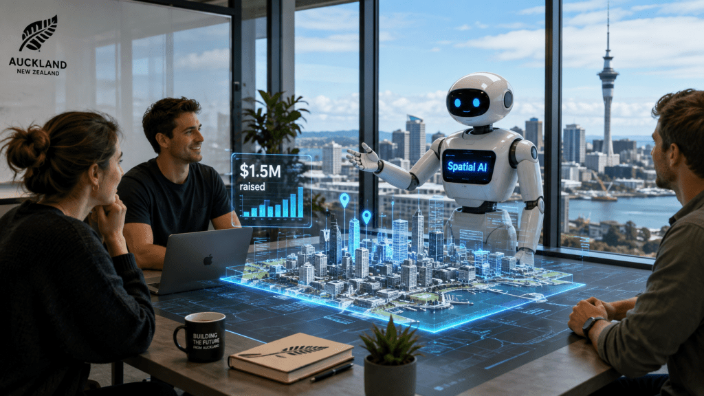 Auckland spatial AI startup raises $1.5&nbsp;million