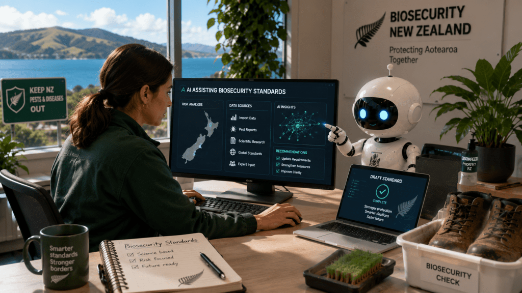 New Zealand trials AI to help develop biosecurity&nbsp;standards