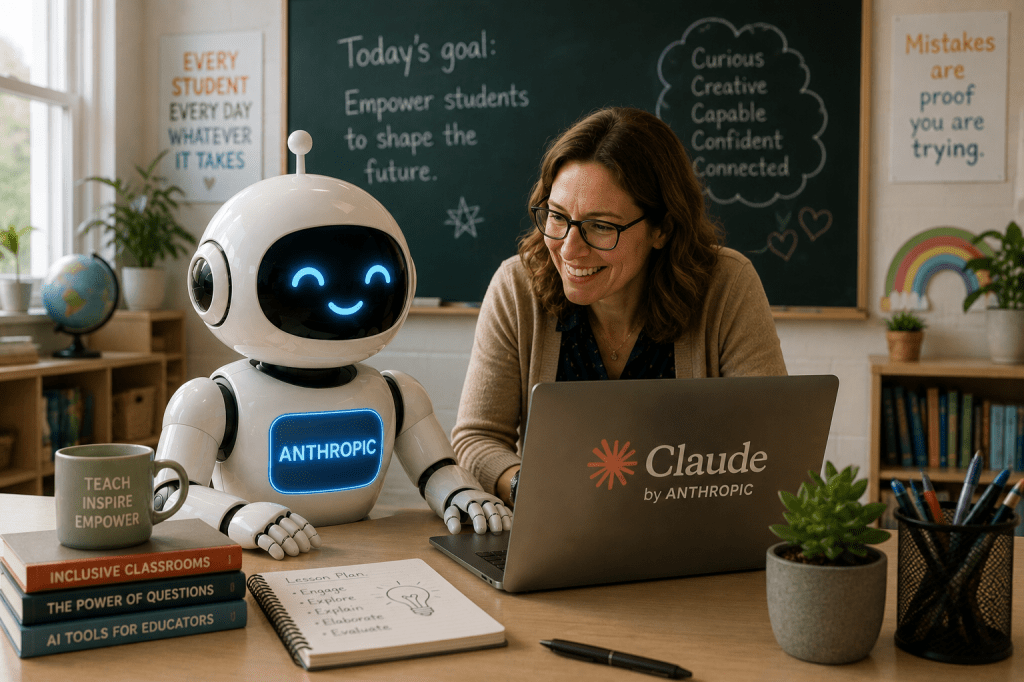 Anthropic launches free Claude service for&nbsp;teachers