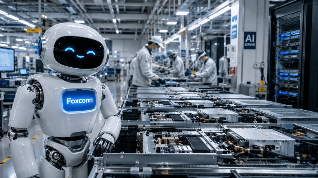 Foxconn reports strong growth from AI infrastructure&nbsp;demand