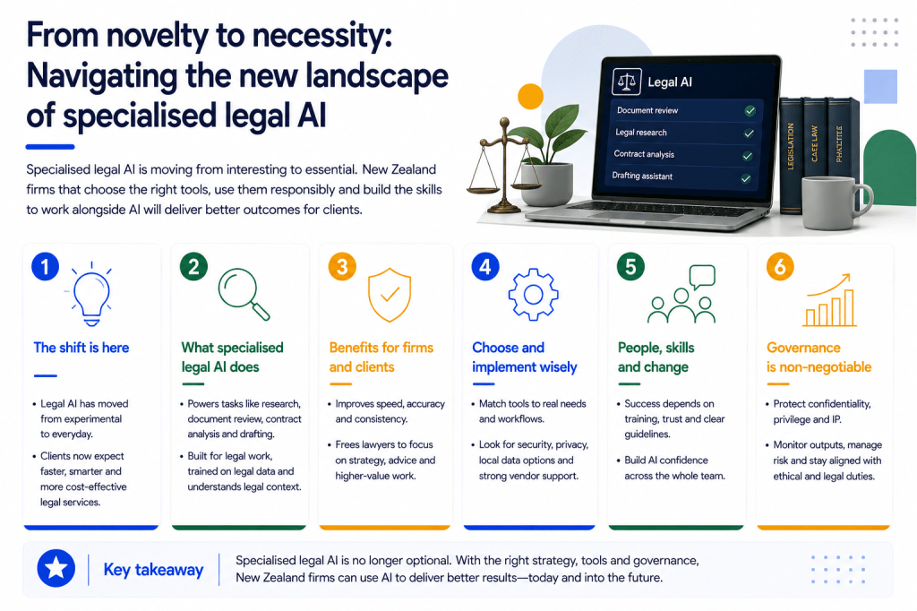 From Novelty to Necessity: Navigating the New Landscape of Specialised Legal&nbsp;AI