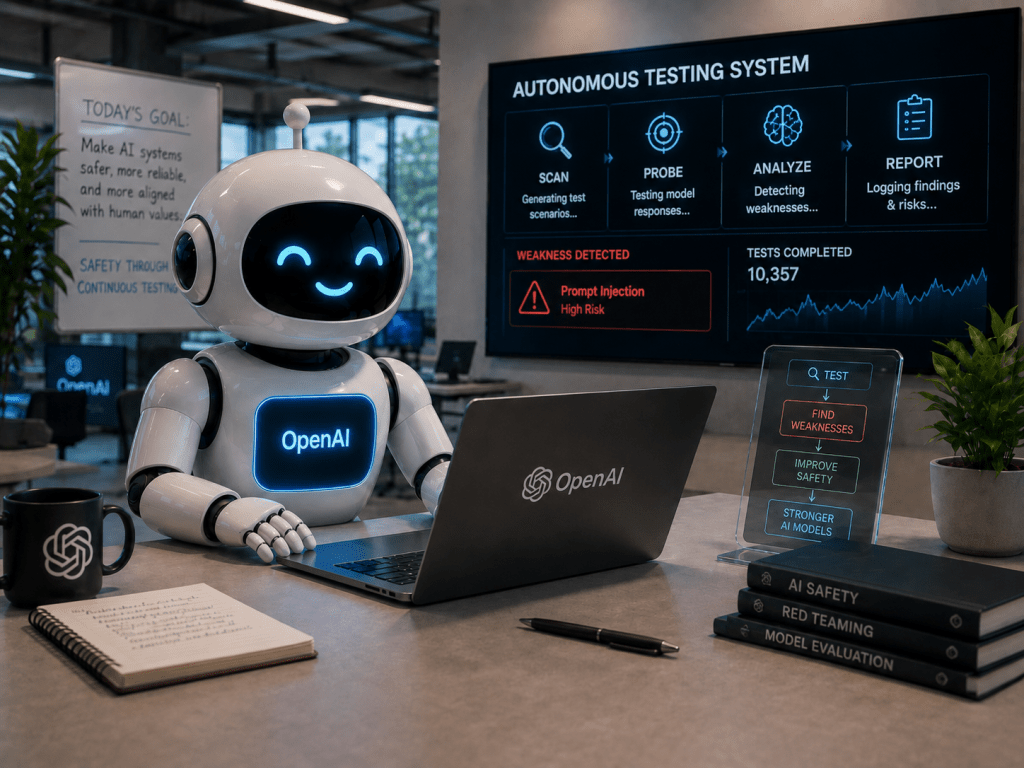 OpenAI develops AI system to test its own models for&nbsp;weaknesses