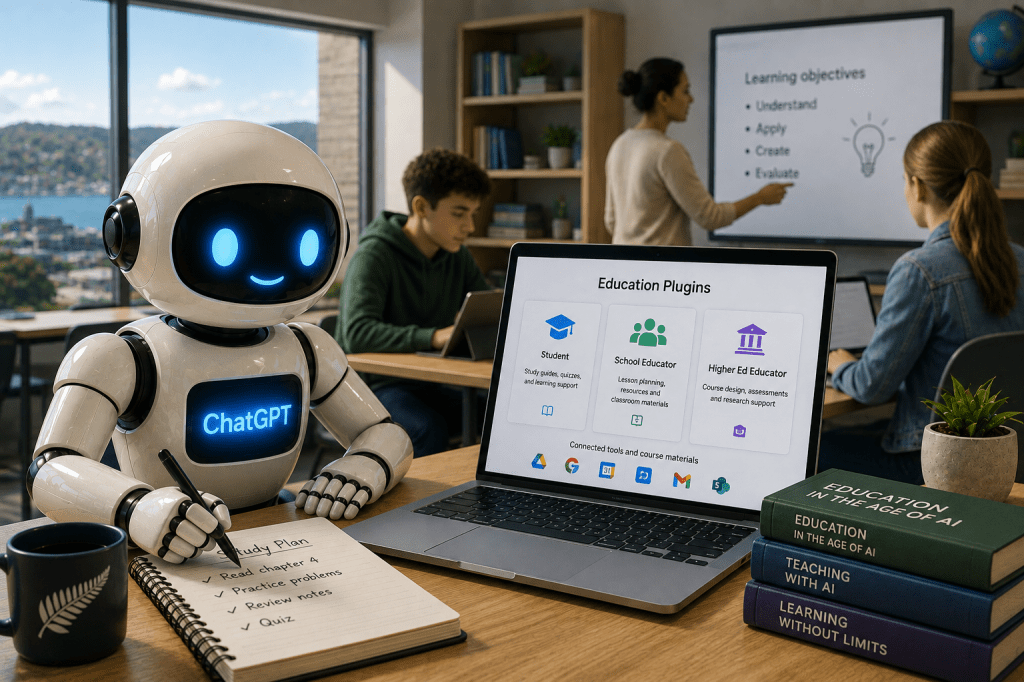 OpenAI launches education plugins for ChatGPT and&nbsp;Codex