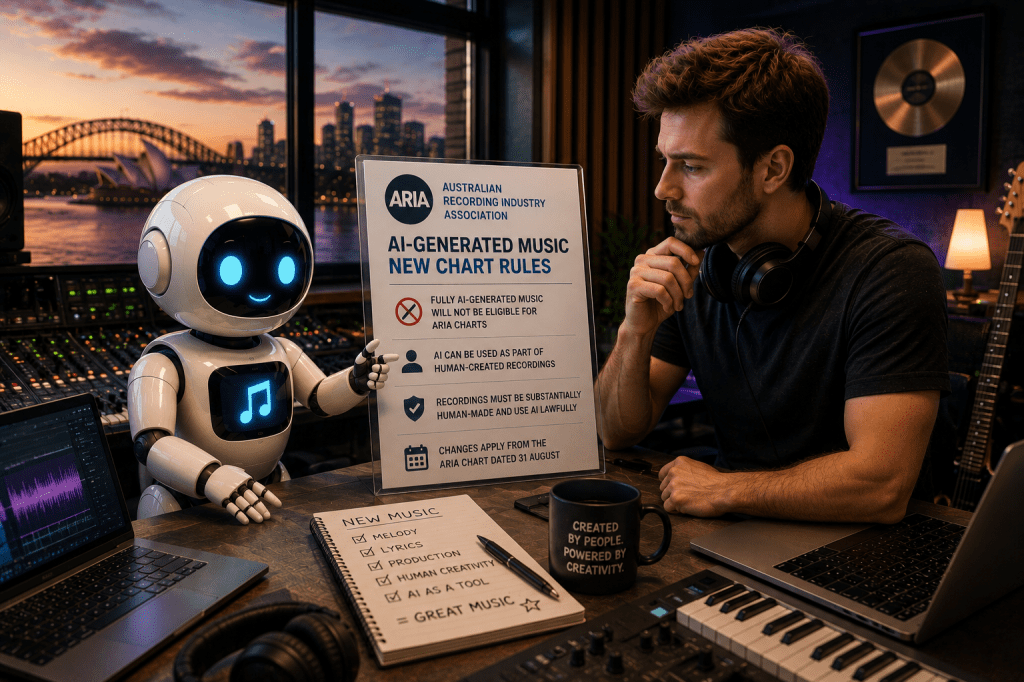 Australia Draws the Line on Fully AI-Generated&nbsp;Music