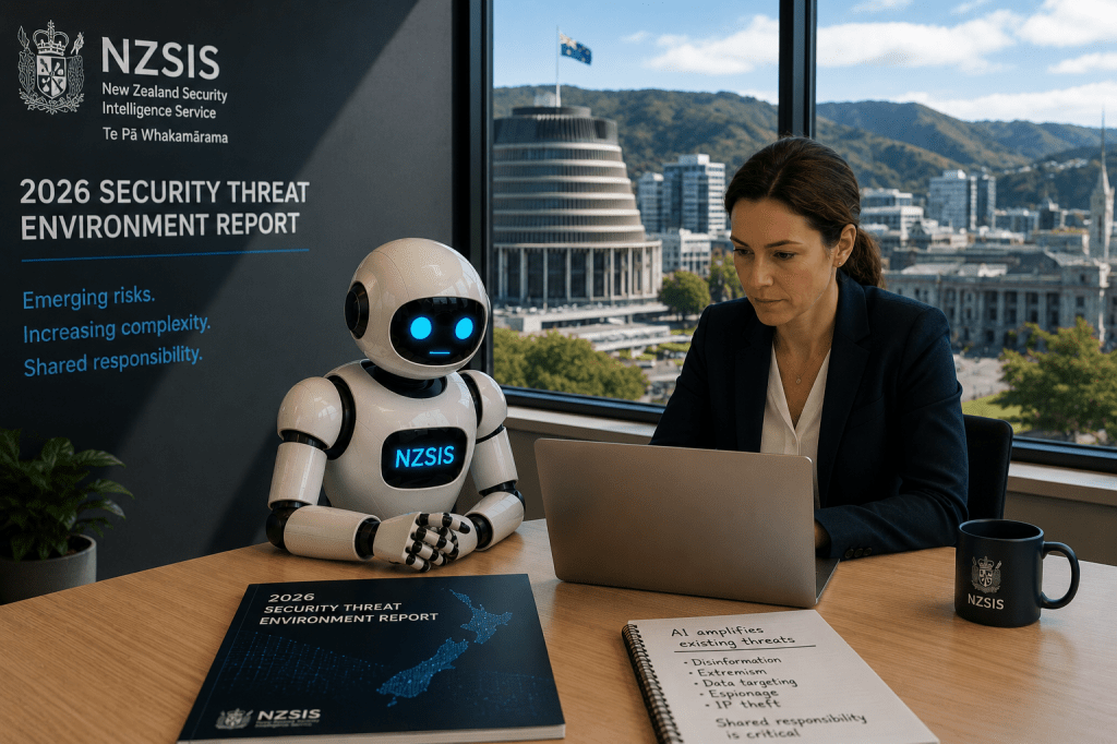 NZSIS warns generative AI is adding to New Zealand’s security&nbsp;risks