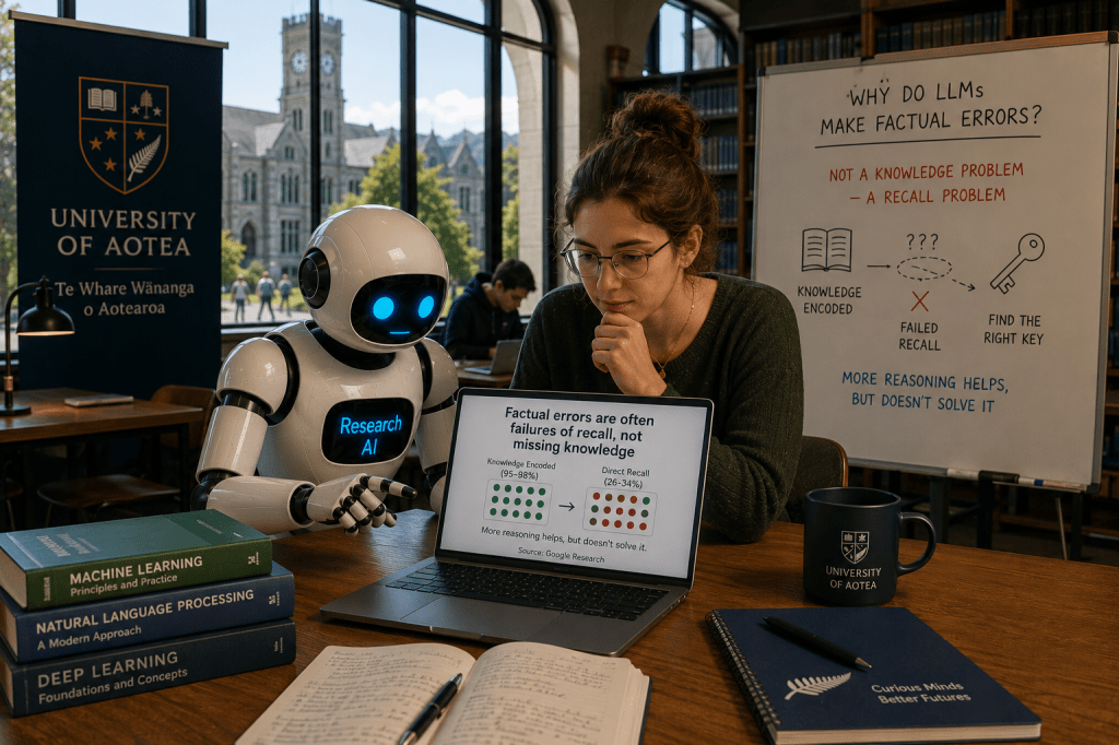 Google research finds factual errors are often failures of recall, not missing&nbsp;knowledge